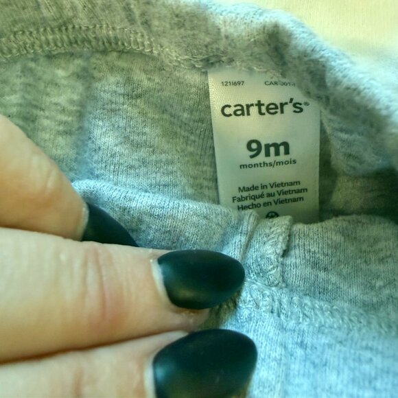 Girls Size 9 Months Lot of 7 Mix & Match Pieces (2) Tops (5) Bottoms Carter's - Picture 12 of 16